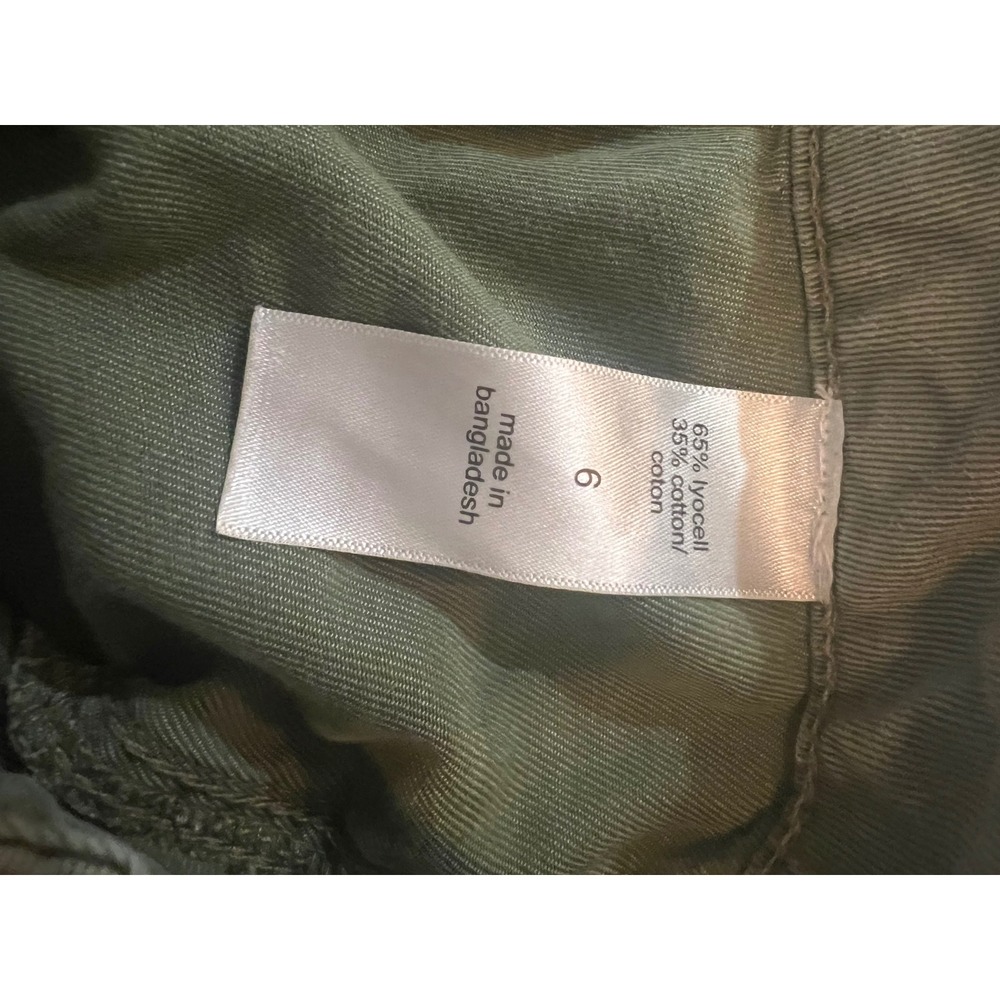Maurice's Olive Green Cargo Pants Women's Size‎ 6 Utility Style Casual - Picture 4 of 6